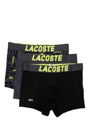Lacoste logo-print briefs - Black