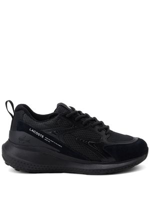 Lacoste logo-print low-top sneakers - Black