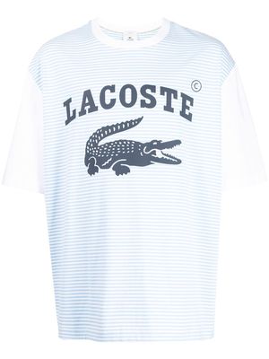 Lacoste logo-print T-shirt - Blue