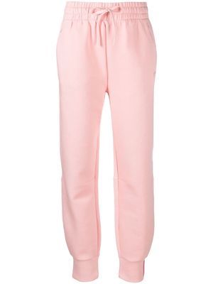 Lacoste logo-print track pants - Pink