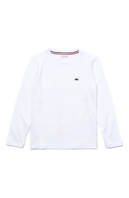 Lacoste Long Sleeve T-Shirt in White