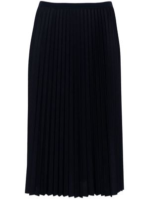 Lacoste pleated midi skirt - Blue