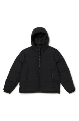 Lacoste Puffer Jacket in Noir