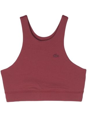 Lacoste Quick-dry sports bra - Red
