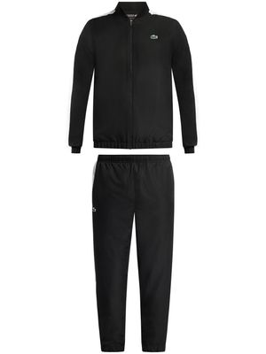Lacoste recycled polyester tracksuit set - Black