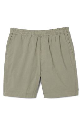 Lacoste Relaxed Twill Drawstring Shorts in Tif Eco Olive