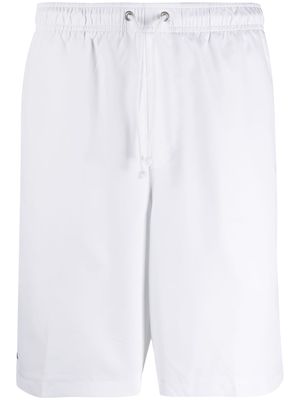 Lacoste shell gym shorts - White