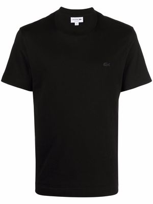 LACOSTE short-sleeve cotton T-shirt - Black