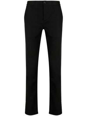 Lacoste slim-cut twill trousers - Black