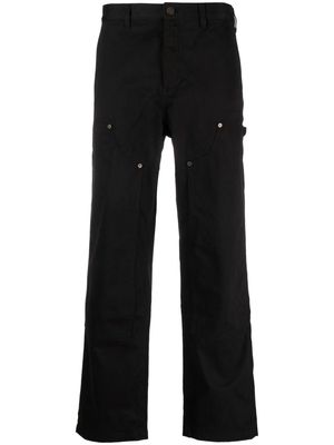 Lacoste straight-cut cargo trousers - Black