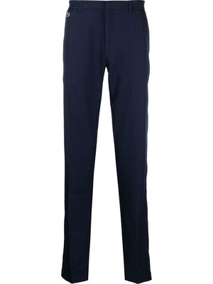 Lacoste straight-leg chino trousers - Blue