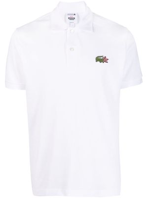 Lacoste stranger things-themed polo shirt - White