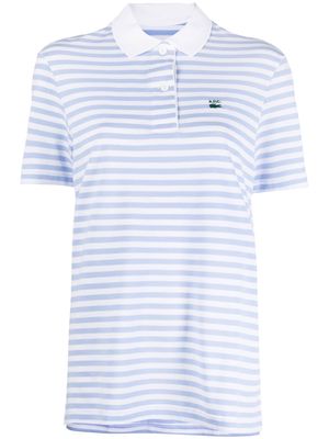 Lacoste striped short-sleeve polo shirt - Blue