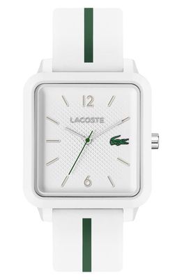 Lacoste Studio Silicone Strap Watch