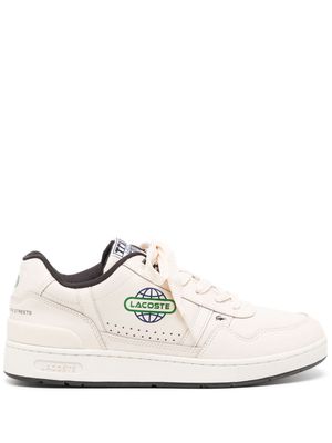 Lacoste T-Clip leather sneakers - Neutrals