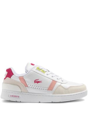 Lacoste T-Clip leather sneakers - White