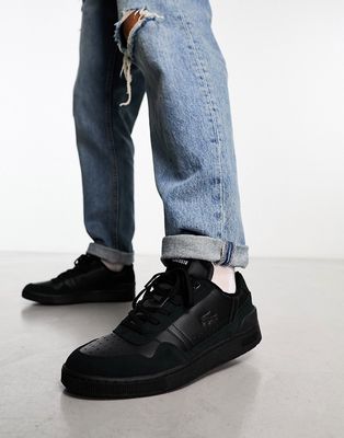 Lacoste T-clip Premium Sneakers In Black