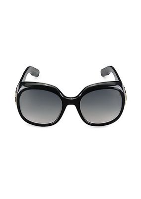 Lady 58MM Oversized Round Sunglasses