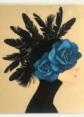 "Lady Peacock" Giclee