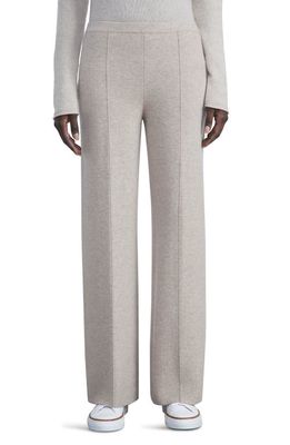 Lafayette 148 New York Cashmere & Silk Blend Pants in Taupe Melange
