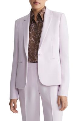 Lafayette 148 New York Eastman Finesse Crepe Blazer in Dried Blossom