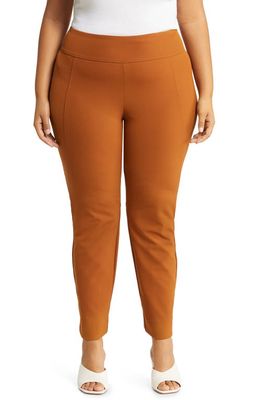 Lafayette 148 New York Greenwich Acclaimed Stretch Pants in Cappuccino