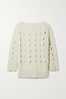 Lafayette148 - Cashmere-blend Sweater - White