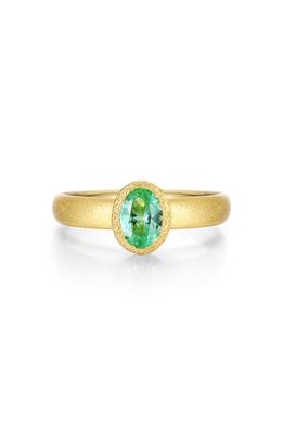 Lafonn Lab Grown Green Sapphire Ring