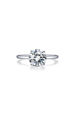 Lafonn Simulated Solitaire Diamond Ring in White