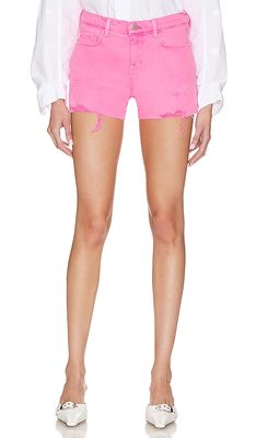 L'AGENCE Audrey Shorts in Pink