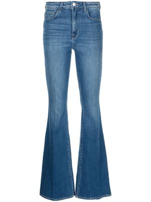 L'Agence Bell high-rise flared jeans - Blue