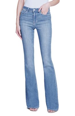L'AGENCE Bell High Waist Flare Jeans in Bal Harbour