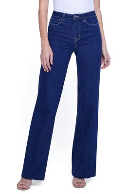 L'AGENCE Clayton Wide Leg Jeans in Tustin