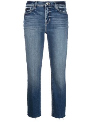 L'Agence cropped slim jeans - Blue