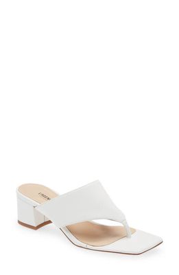 L'AGENCE Estelle Sandal in White