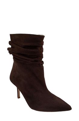 L'AGENCE Florine Slouch Bootie in Chocolate