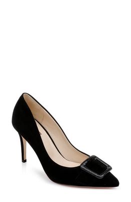 L'AGENCE Helene Pointed Toe Pump in Black