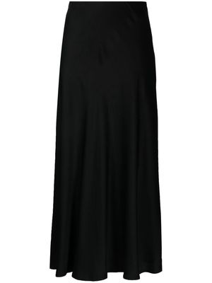 L'Agence high-waisted midi skirt - Black