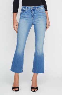 L'AGENCE Kendra High Waist Crop Flare Jeans in Alameda