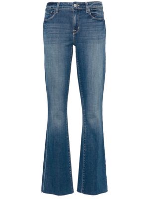 L'Agence low-rise straight-leg jeans - Blue