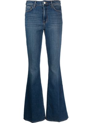 L'Agence mid-rise flared jeans - Blue