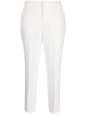 L'Agence Sawyer Cropped Trousers - White