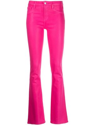 L'Agence Selma High-Rise bootcut jeans - Pink