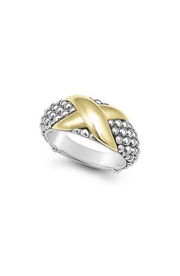 LAGOS Embrace Ring in Gold/Silver