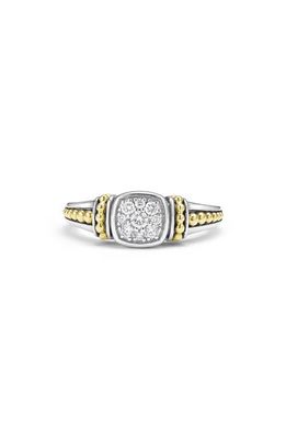 LAGOS Rittenhouse Diamond Pavé Ring in Silver