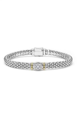 LAGOS Rittenhouse Pavé Diamond Bracelet in Silver