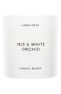 Lake & Skye Iris & White Orchid Candle