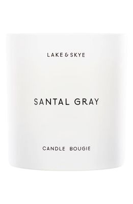 Lake & Skye Santal Gray Scented Candle