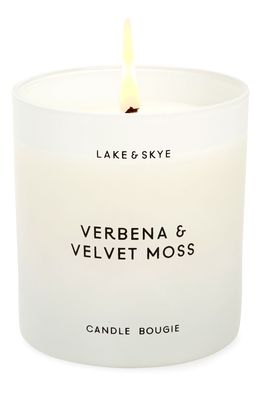 Lake & Skye Verbena & Velvet Moss Scented Candle