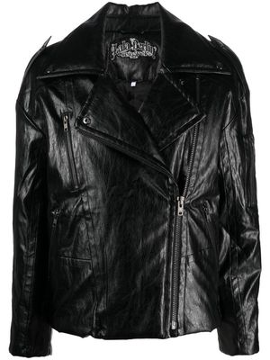 Lala Berlin Jax vegan-leather biker jacket - Black